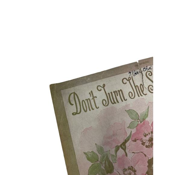 1916 Dont Turn The Smiles To Tears Sheet Music Richard Whiting Daisy Sullivan - Picture 7 of 11